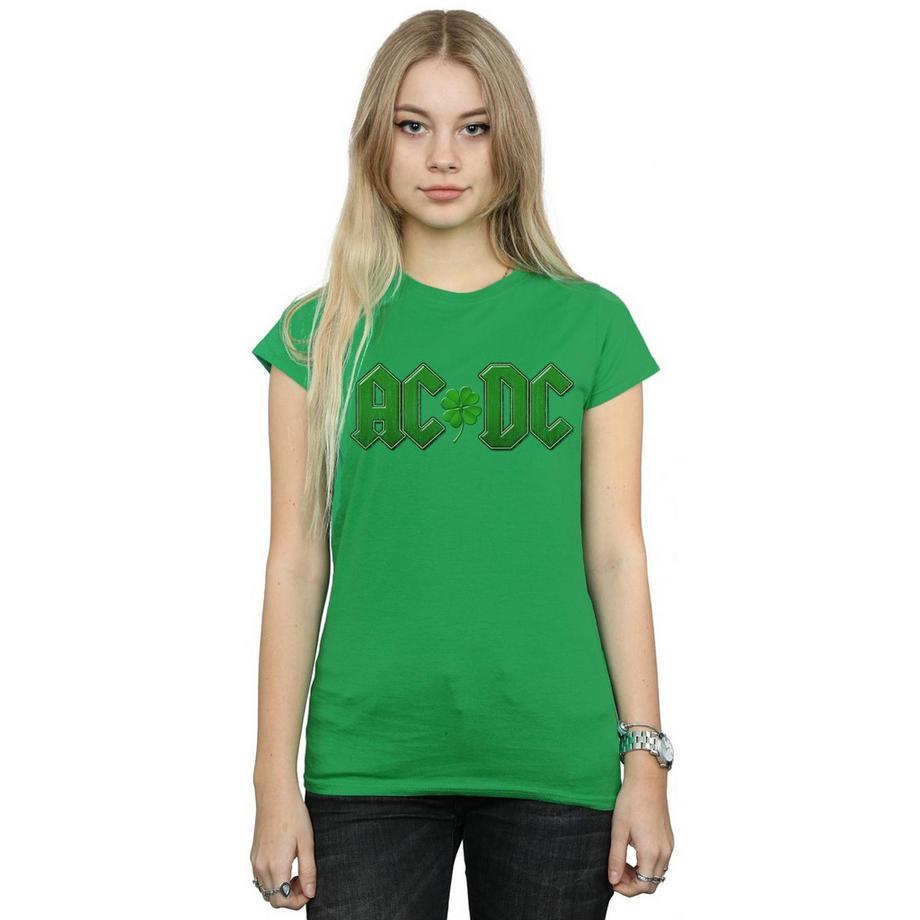 AC/DC ACDC Clover Logo T-Shirt  