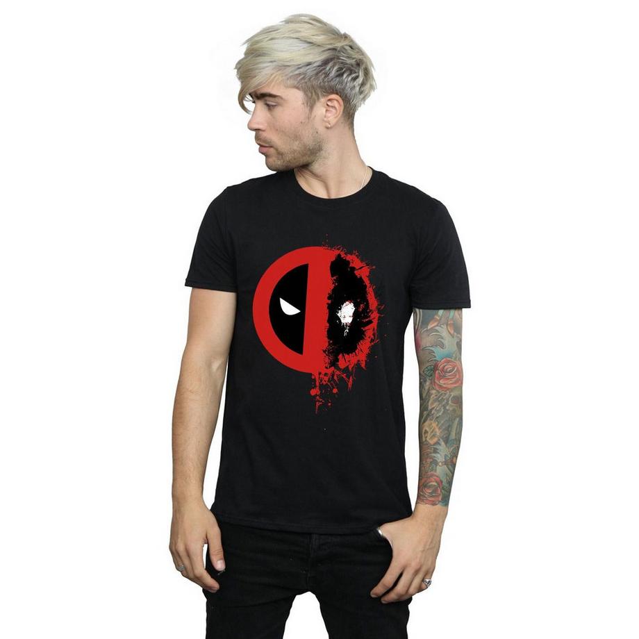 MARVEL Deadpool Splatter Logo T-Shirt  