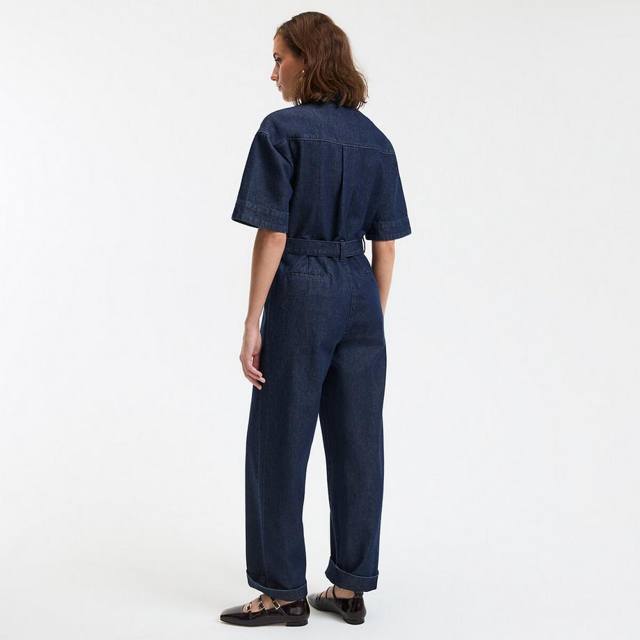 La Redoute Collections Combinaison longue en denim  