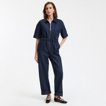 Combinaison longue en denim
