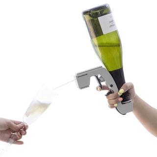 InnovaGoods  Pistola per champagne - grigia - plastica 