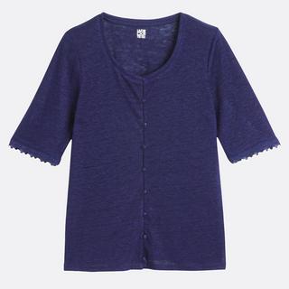 La Redoute Collections Camicia Lino Maniche Corte  