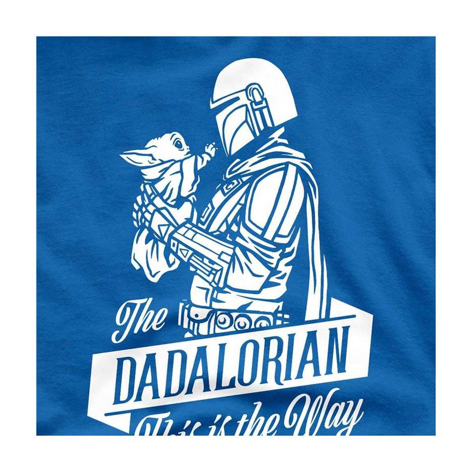 STAR WARS Maglietta Dadalorian in Cotone Ringspun  