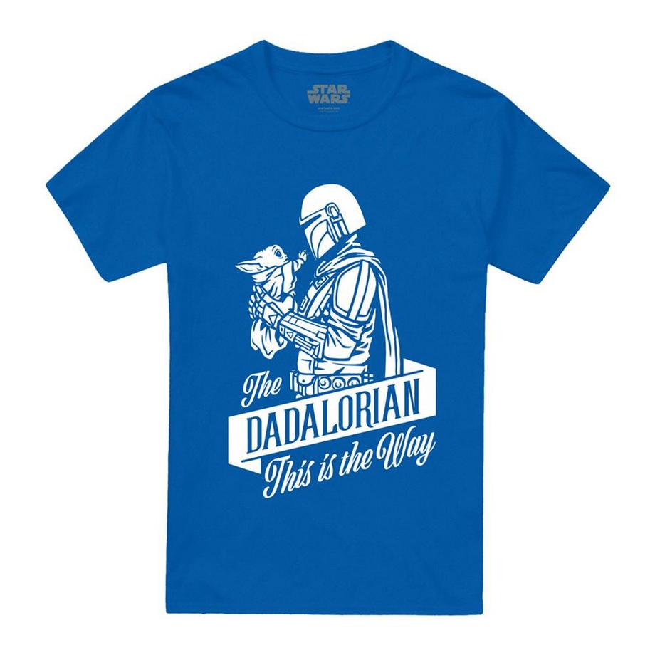 Dadalorian Maglietta Cotone Pettinato Ringspun