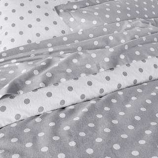 La Redoute Intérieurs Clarisse Lenzuolo con Angoli in Flanella a Pois  