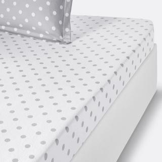 La Redoute Intérieurs Clarisse Lenzuolo con Angoli in Flanella a Pois  