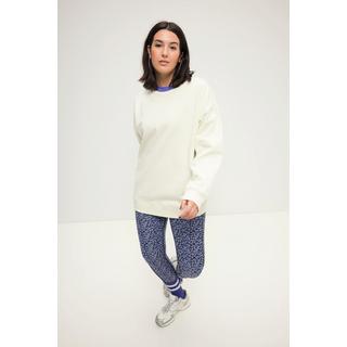 Studio Untold  Sweatshirt, oversized, Rücken-Embossing, Ballon-Langarm 