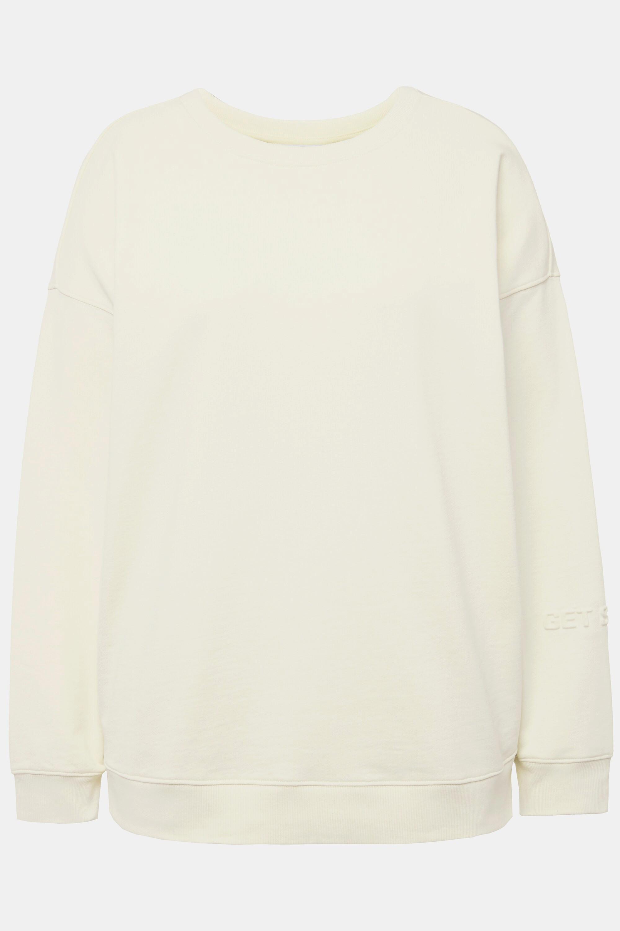 Studio Untold  Sweat-shirt oversized avec gaufrage au dos et manches longues ballon 