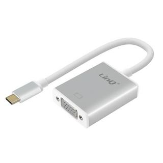 Avizar  USB-C auf VGA Adapter LinQ – Silber 