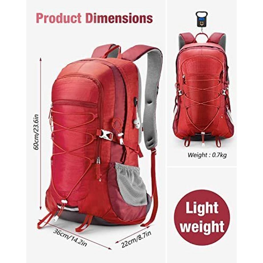 Only-bags.store 45L Wasserdichter Wander Trekking Reise Outdoor Rucksack  