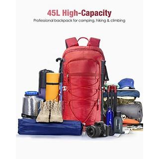 Only-bags.store Zaino 45L impermeabile escursionismo trekking viaggio outdoor  