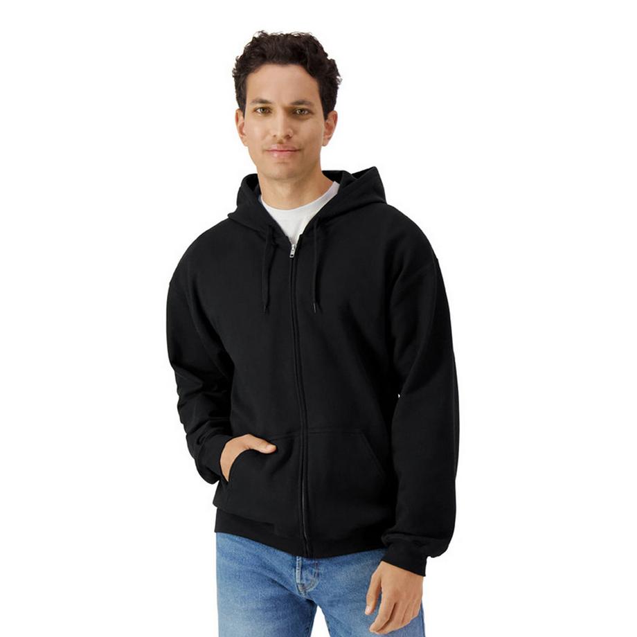Gildan  Softstyle Hoodie Mit Durchgehendem Reißverschluss 