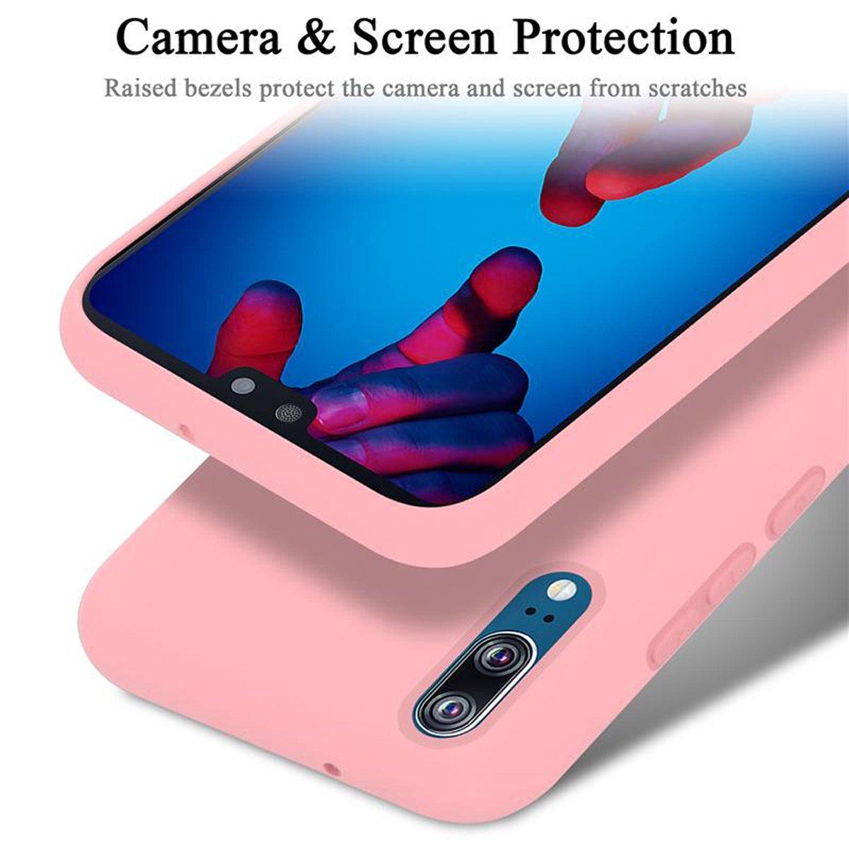 Cadorabo  Housse compatible avec Huawei P20 - Coque de protection en silicone TPU flexible 