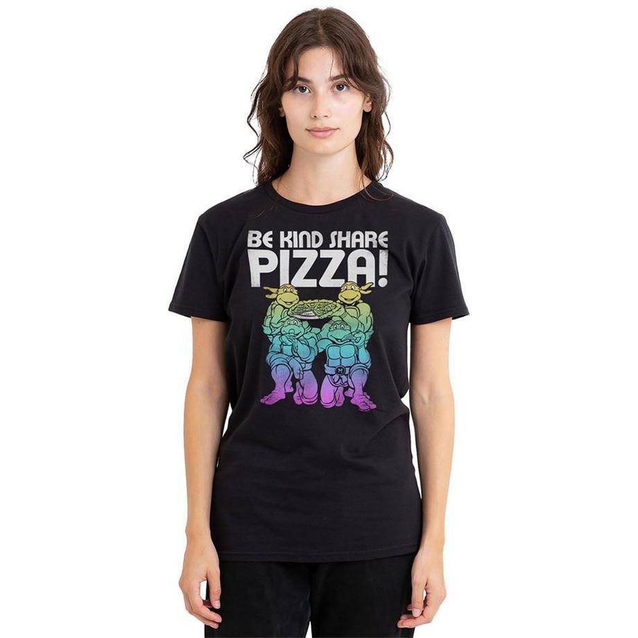Nickelodeon  T-ShirtBe Kind Share Pizza 