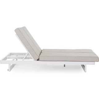 mutoni Jardin Chaise longue double Infinity blanc  