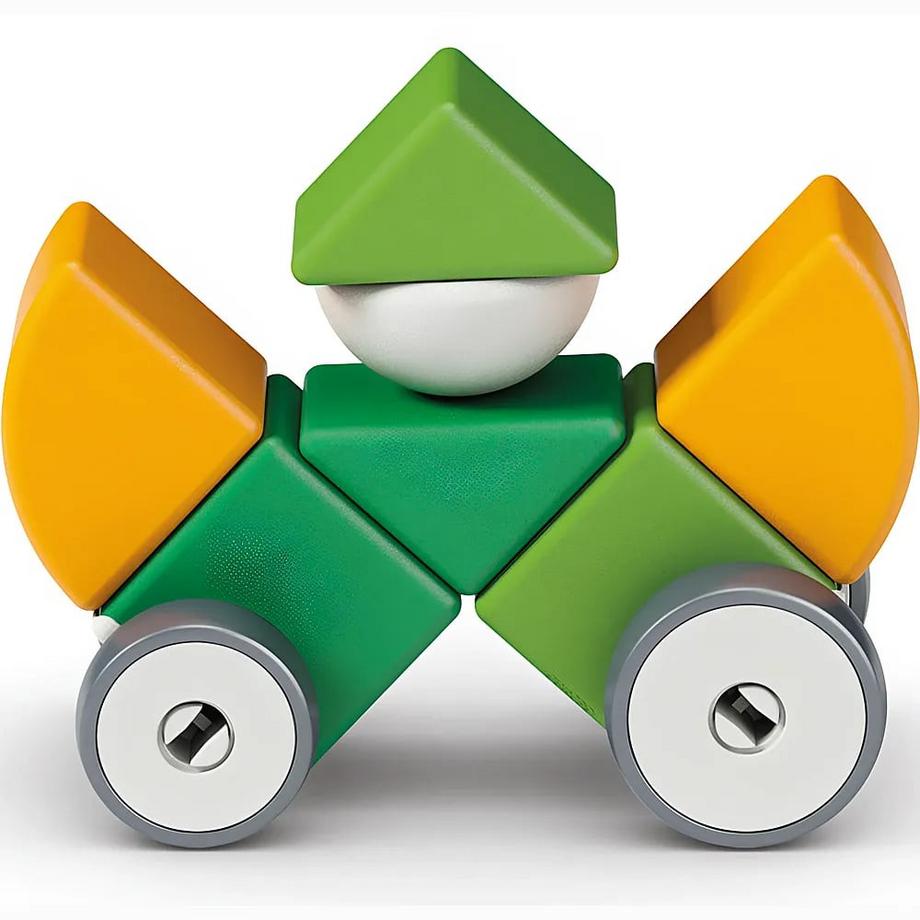 Geomag  Magicube 4 Formen Recycelte Räder 13 Stück 