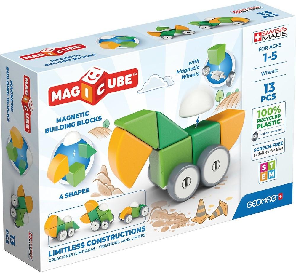 Geomag  Geomag MagiCube 4 Shapes Recycled Wheels 