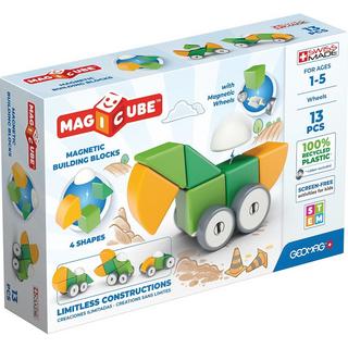 Geomag  Geomag MagiCube 4 Shapes Roues recyclées 13 pcs 