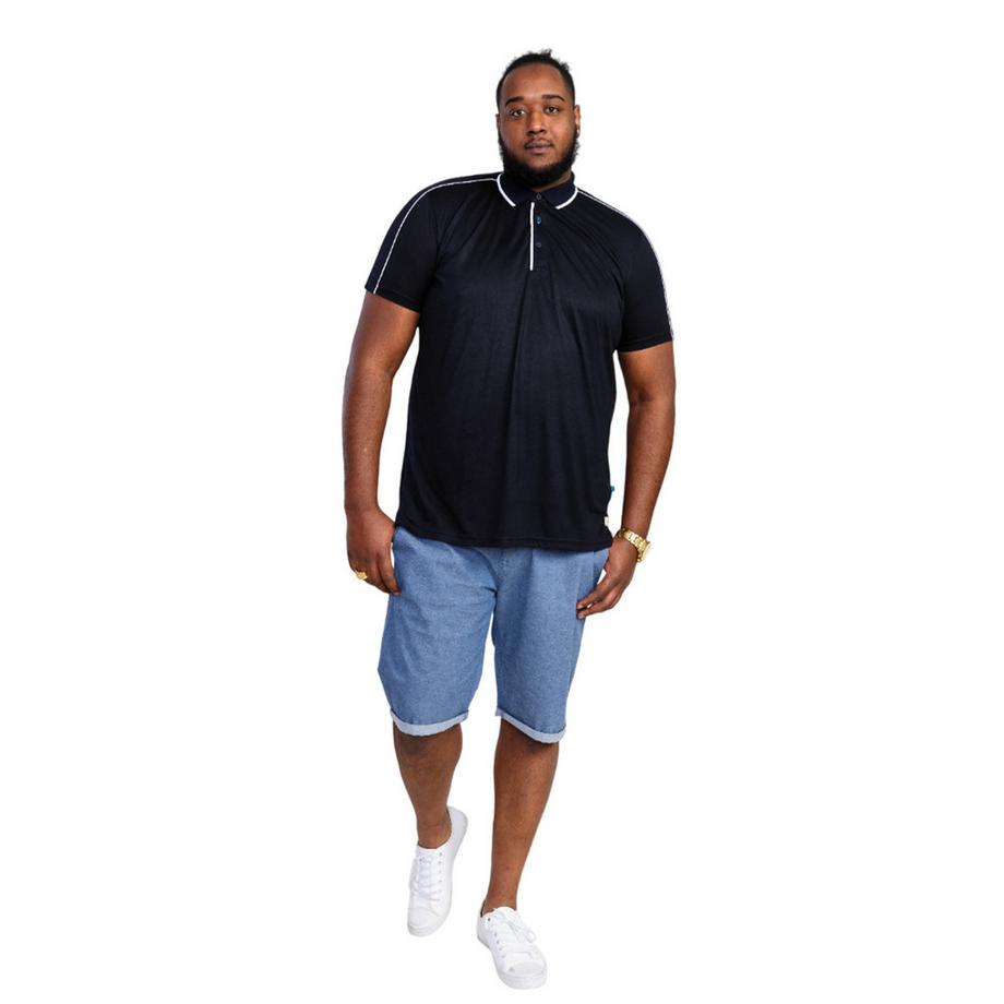 Duke Sussex Polo con Profili a Contrasto  