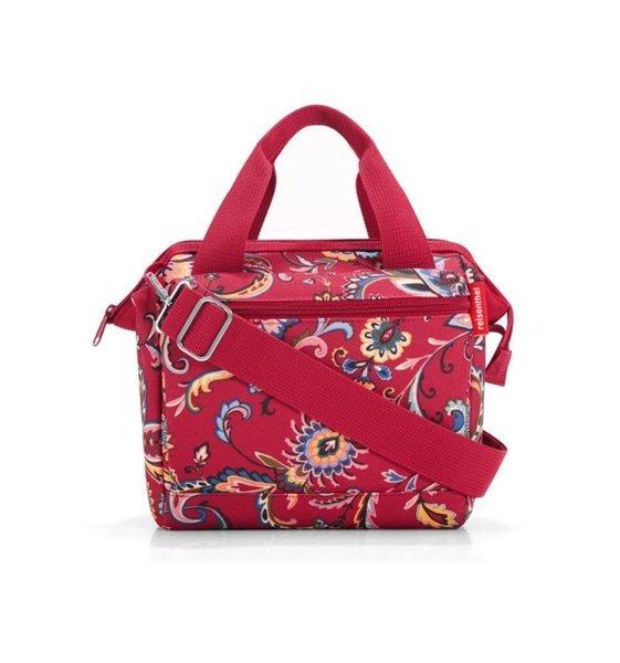 Image of reisenthel Schultertasche Allrounder Cross Paisley Ruby - ONE SIZE