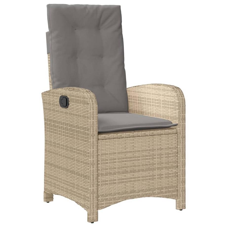 VidaXL Gartensessel verstellbar poly-rattan  