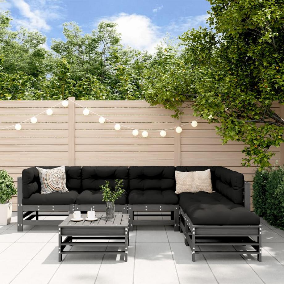VidaXL Garten lounge set holz  