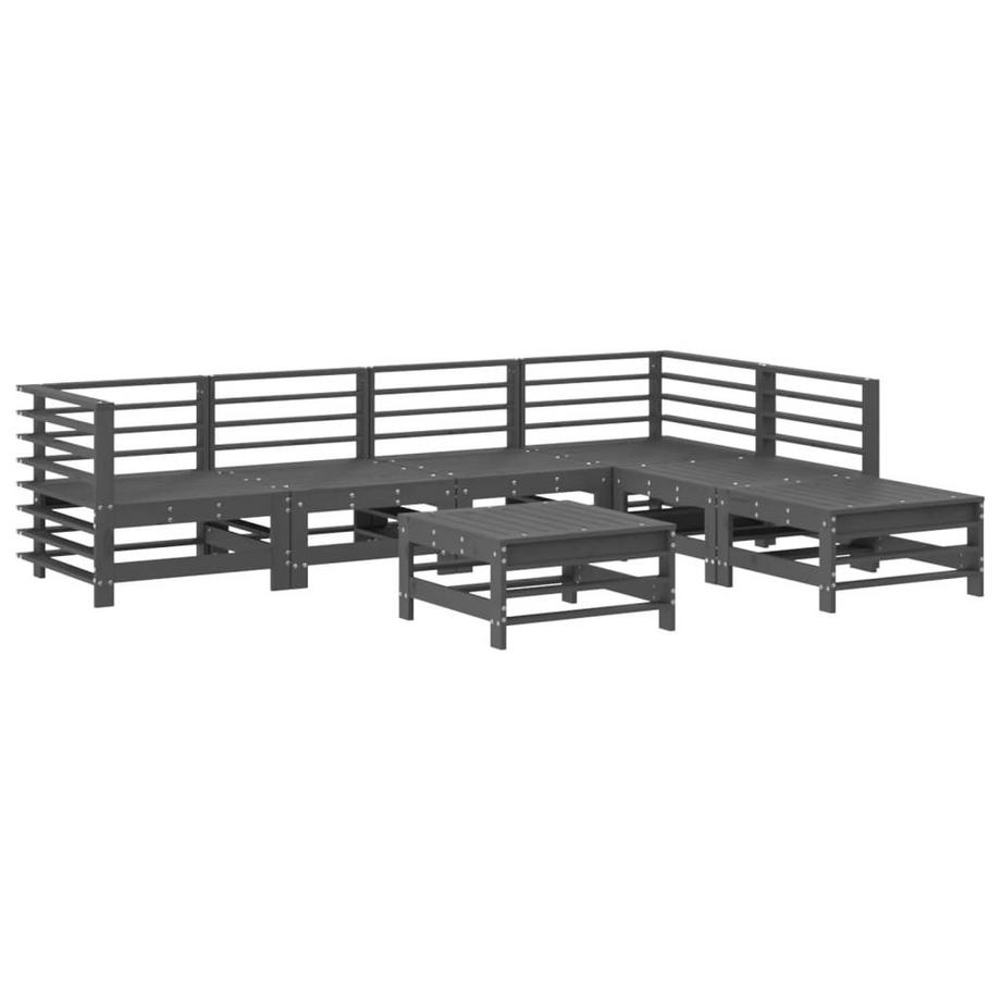 VidaXL Garten lounge set holz  