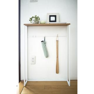 Yamazaki Console d'entrée métal et bois - L60 cm  