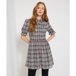 Joe Browns Chemisier Tunique Carreaux Détails Froncés  