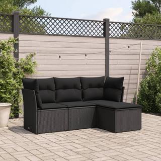 VidaXL Garten sofagarnitur poly-rattan  