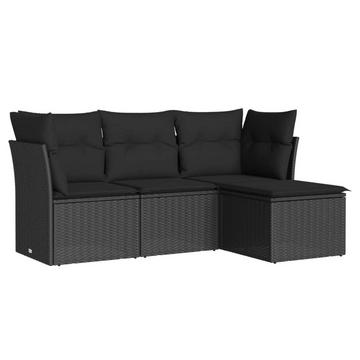 Garten sofagarnitur poly-rattan