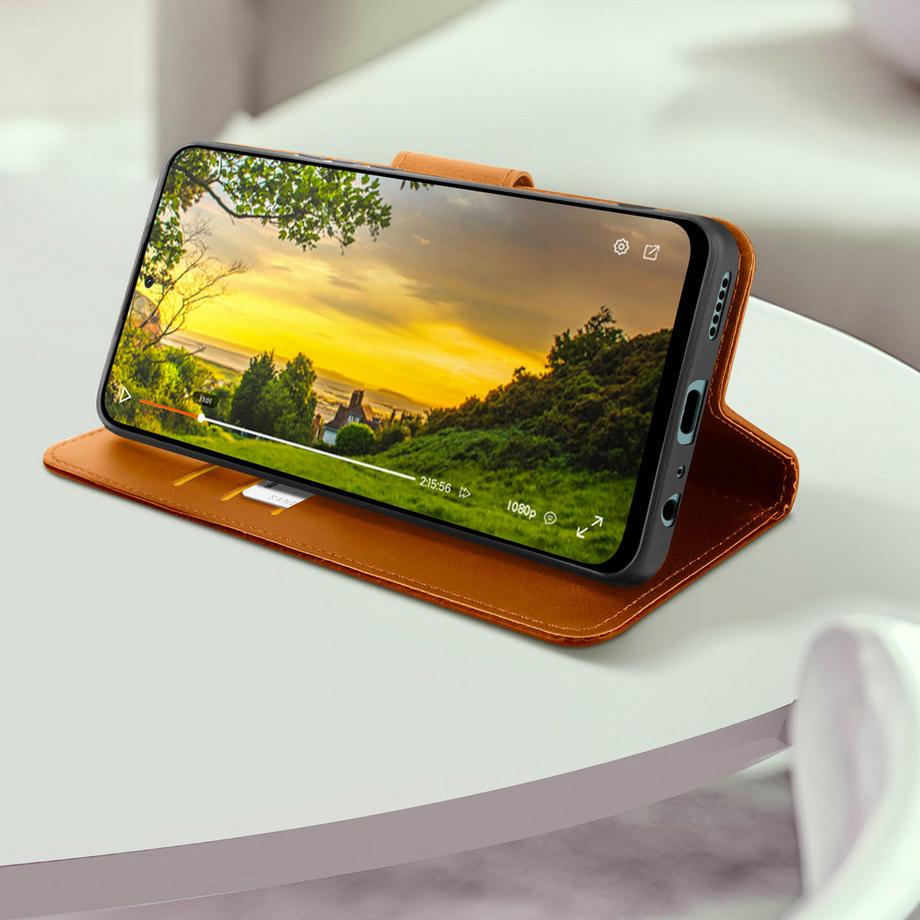 Avizar  Klapphülle Honor 90 Smart Braun 