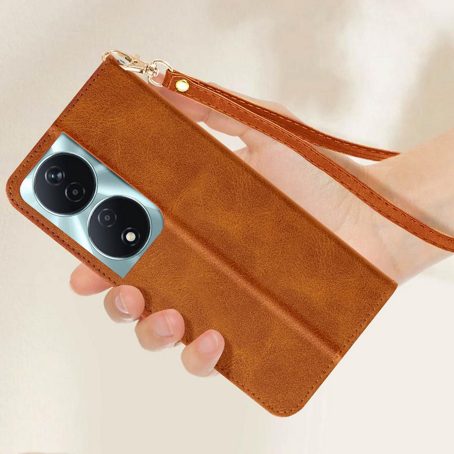 Avizar  Klapphülle Honor 90 Smart Braun 