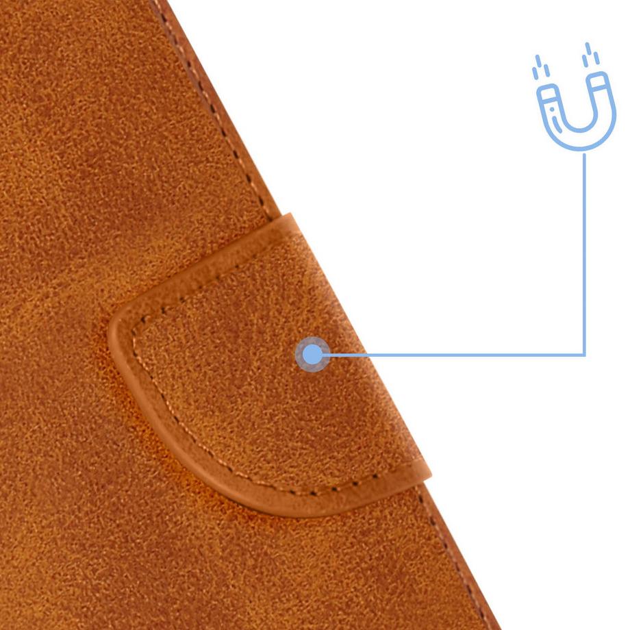 Avizar  Klapphülle Honor 90 Smart Braun 