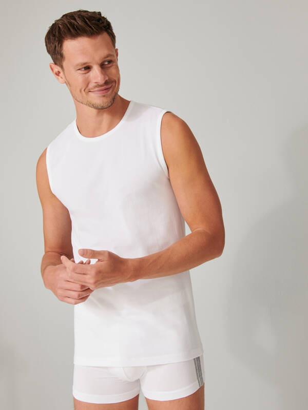 Schiesser Organic Cotton Tanktop Rundhals 2er-Pack  