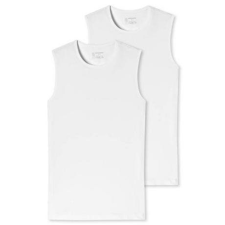 Schiesser Organic Cotton Tanktop Rundhals 2er-Pack  