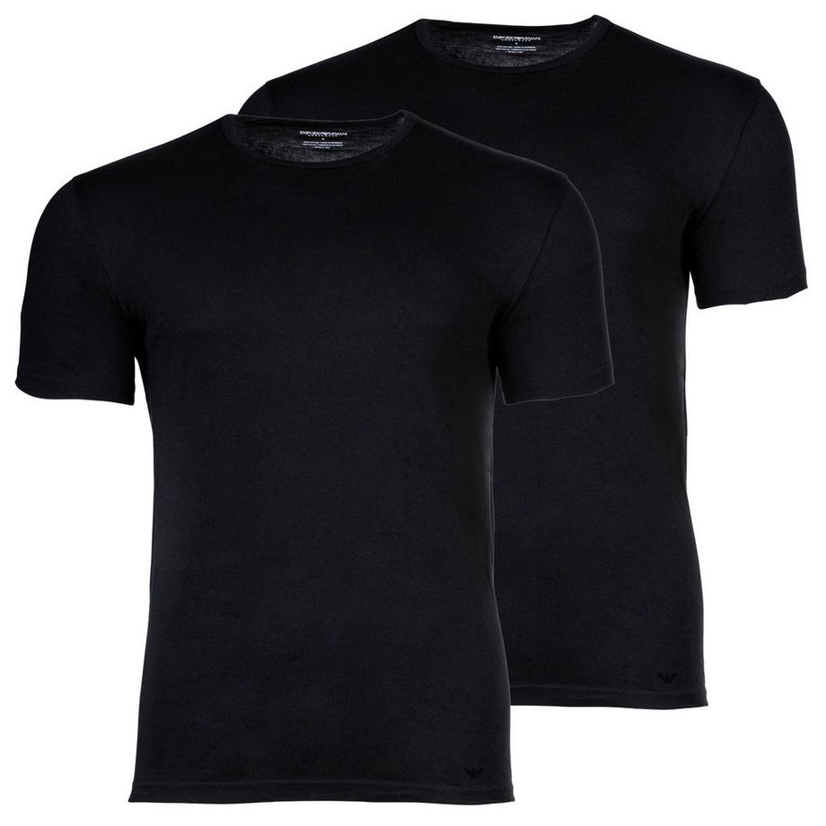 T-shirt  Paquet de 2 Confortable à porter-Pure Cotton