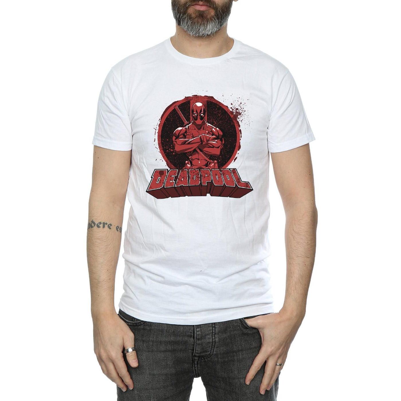 Deadpool Arms Crossed T-Shirt  