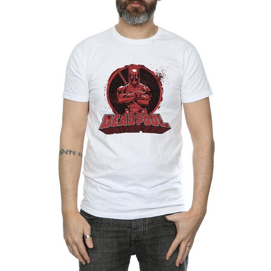 Deadpool Arms Crossed T-Shirt  