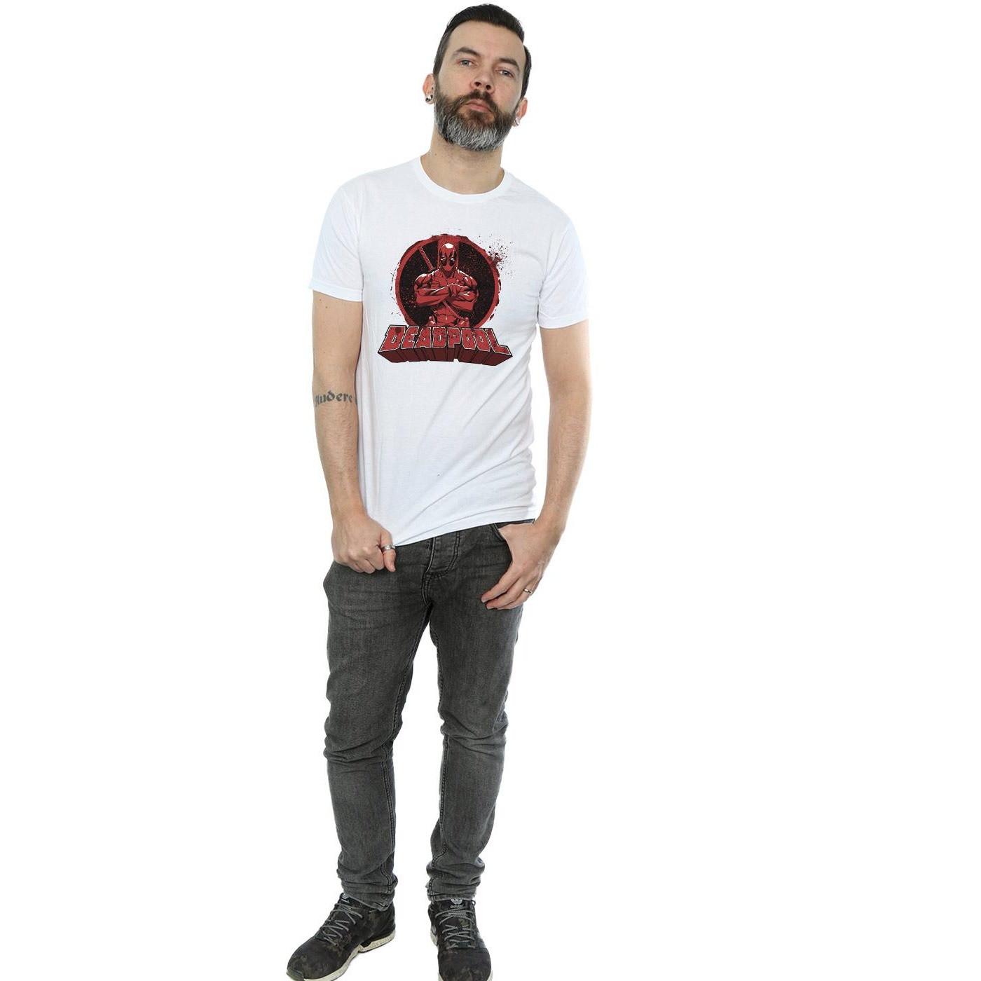 Deadpool Arms Crossed T-Shirt  