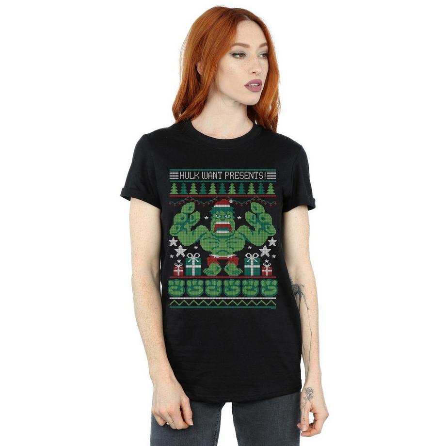 MARVEL Hulk Want Presents T-Shirt  
