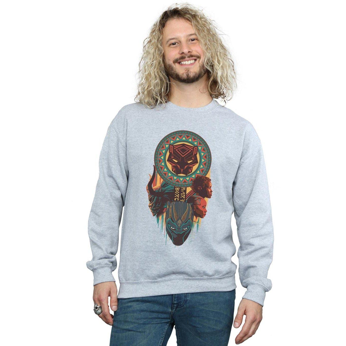 MARVEL  Black Panther Totem Sweatshirt 