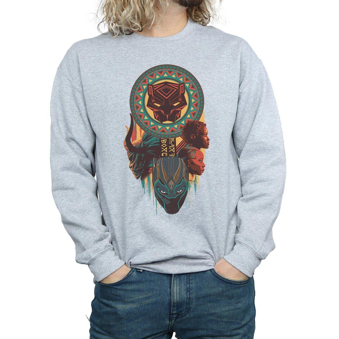 MARVEL  Black Panther Totem Sweatshirt 