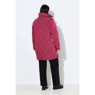 Ulla Popken Steppmantel wasserabweisend Kapuzenkragen  