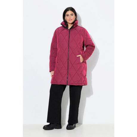 Ulla Popken Steppmantel wasserabweisend Kapuzenkragen  