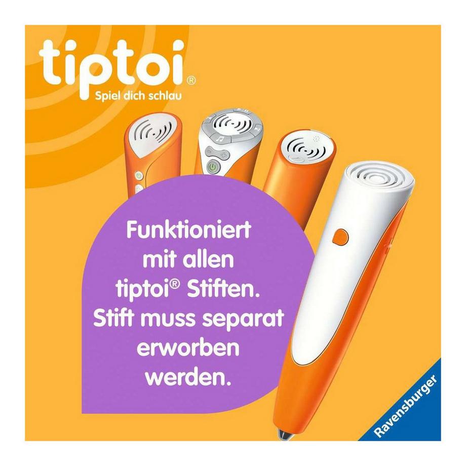 tiptoi Suchen und Entdecken: Fahrzeuge Grimm, Sandra; Baumann, Stephan (Illustrationen) Copertina rigida 