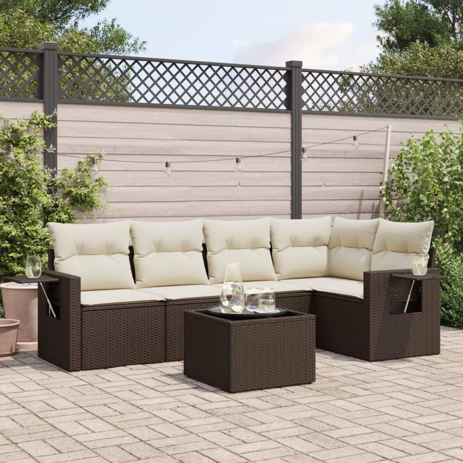 VidaXL Garten sofagarnitur poly-rattan  