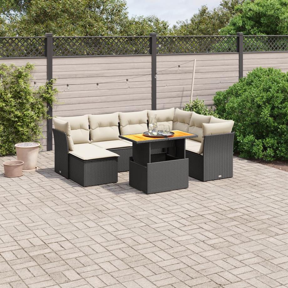 VidaXL Garten sofagarnitur poly-rattan  