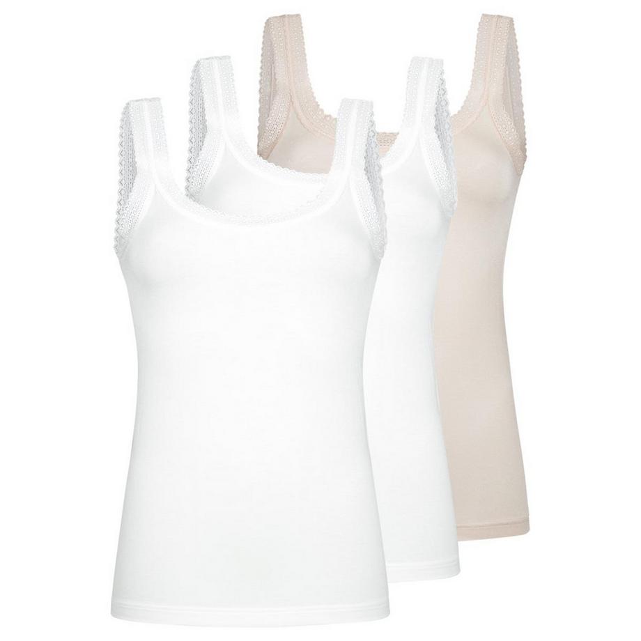 Modal Lace lot de 3  - maillot de corps / Top