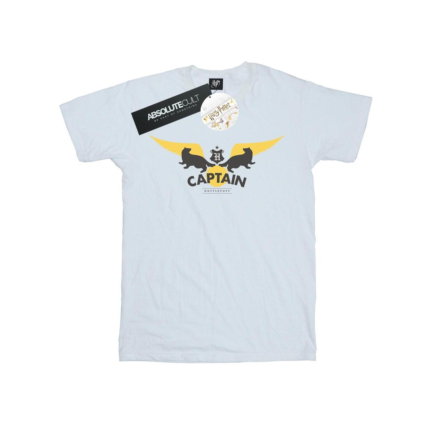 Harry Potter Hufflepuff Captain Grafikdruck T-Shirt  